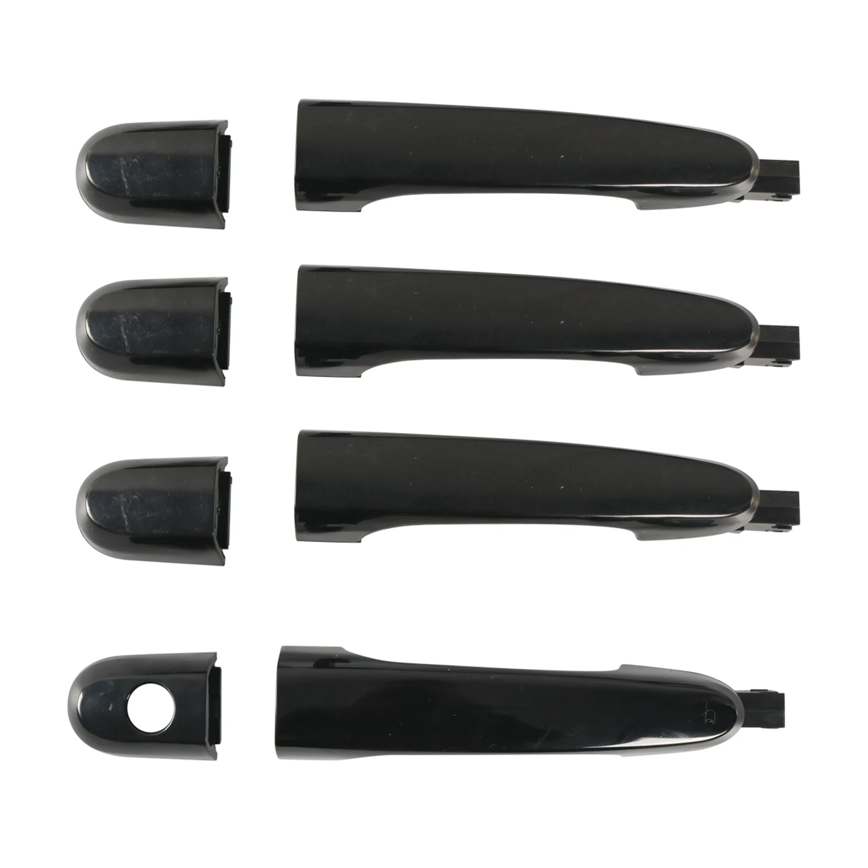 1 комплект 4-дверных наружных ручек, передних и задних, левых и правых, подходит для Kia Sportage 2005-2010