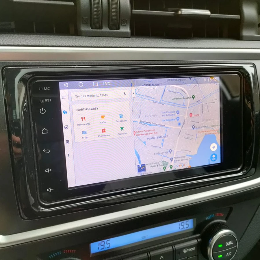 128 ГБ Android 2Din Автомобильный Мультимедийный Видеоплеер GPS Для Toyota Auris Hybrid 2013 201Авторадио Навигация Стерео Головное Устройство Радио