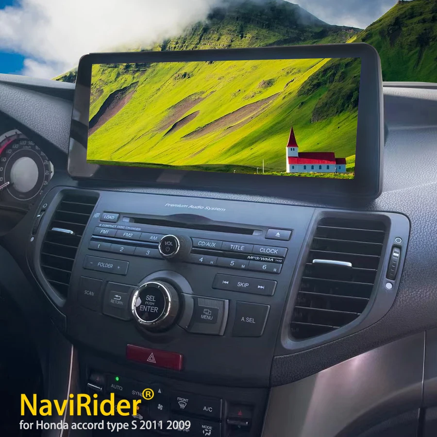 1920*720 QLED Android 13 Экран Мультимедийный Видеоплеер Для Honda Accord 2009 2010 2011 CarPlay Автомобильное Радио GPS Авторадио 128 ГБ