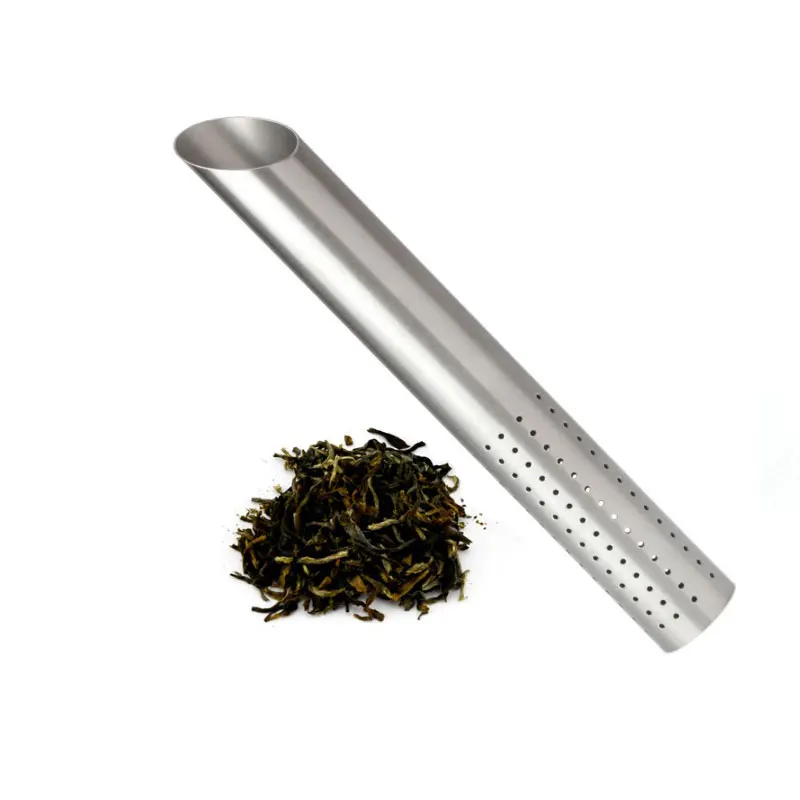 20 шт. / лот Чайные фильтры 304 чайные палочки из нержавеющей стали, ситечко для заварки чая, аксессуары для чайника