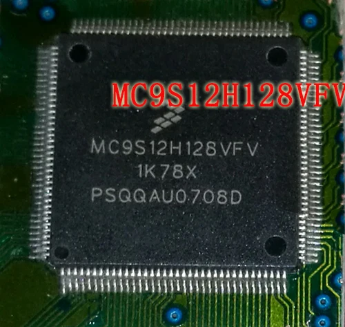 2шт новый MC9S12H128VFV 1K78X MC9S12H128 QFP для платы ECU CPU плата автомобильного компьютера CPU чип