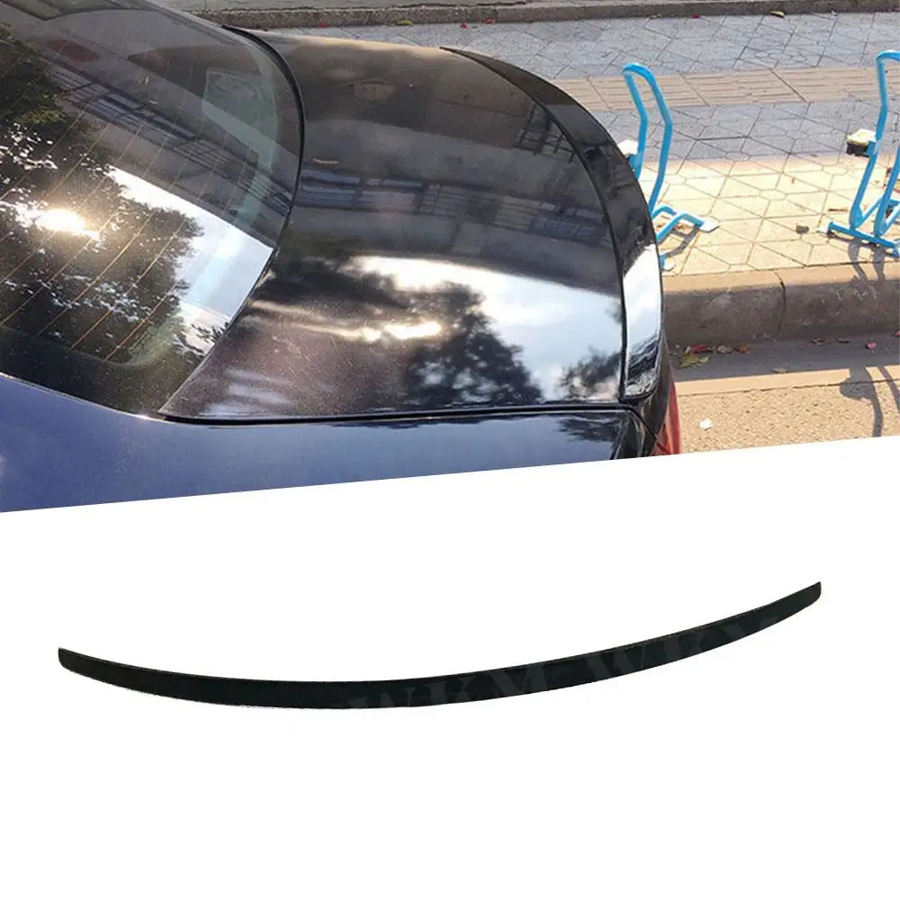 ABS Глянцевый Черный Автомобильный Аксессуар Задний Спойлер багажника для Volkswagen VW Passat B7 2011-2018 Крылья Спойлера багажника