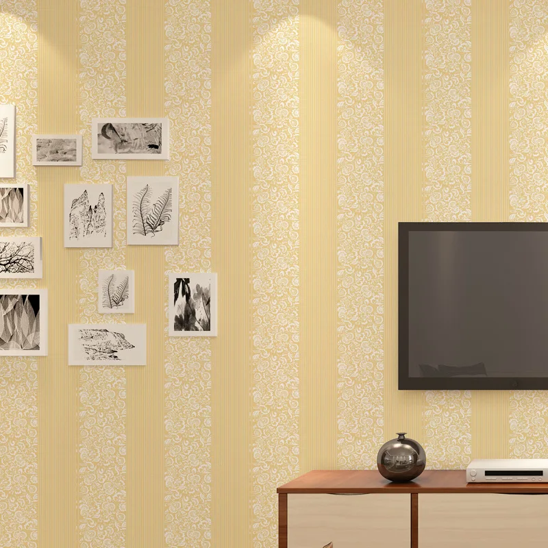 beibehang papier peint Современные 3D обои простые многоцветные полосы флизелиновые обои высокого класса для стен 3 d behang