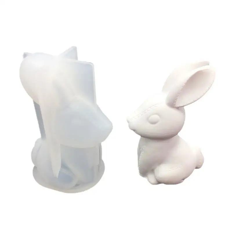 D Сшивающая модель животного Пасхальный кролик, сделай САМ, трехмерный пластырь для ароматерапии, мультяшное настольное зеркало, инструмент для украшения AW