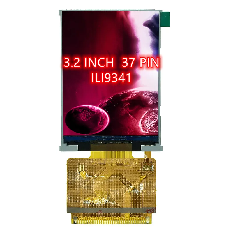 Drive IC ILI9341 с цветным экраном 3,2 дюйма и сенсорной панелью TFT 240 * 320 LCD с цветным дисплеем.