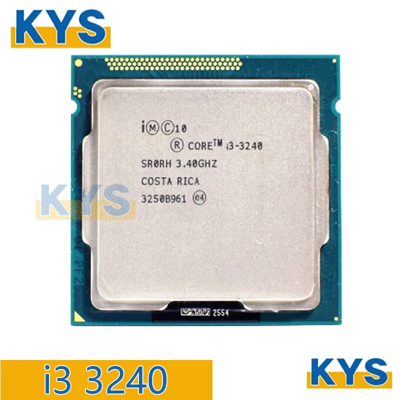 i3-3240 Для процессора core i3 3240 3,4 ГГц 3 М LGA1155 55 Вт настольный Двойной