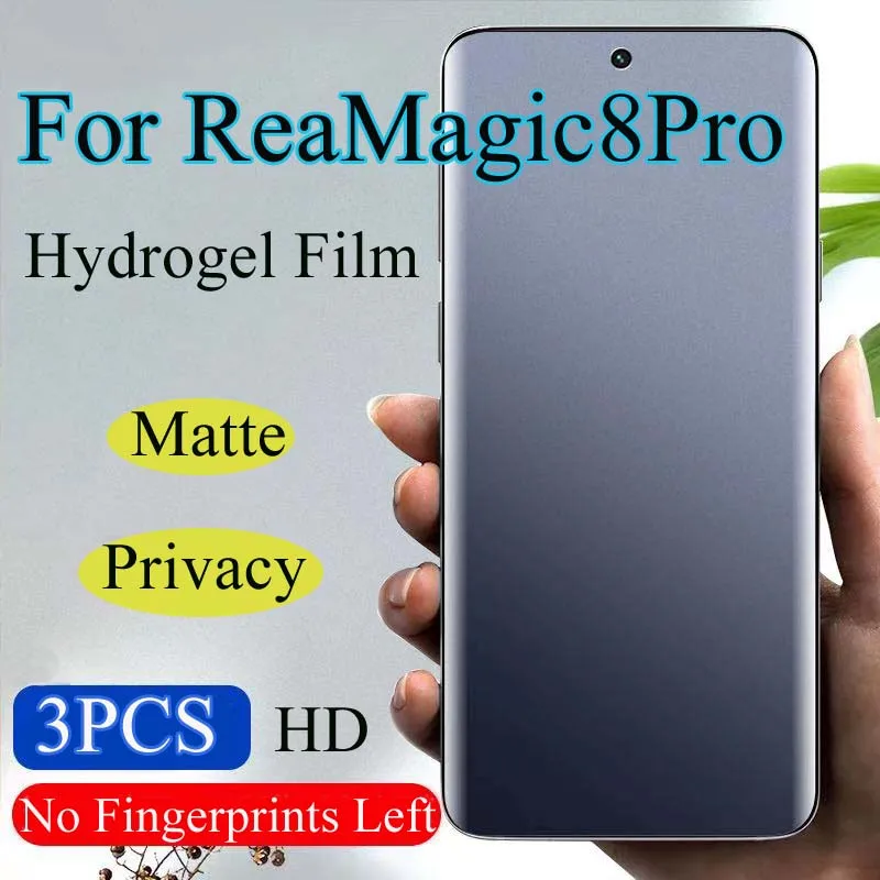 RedMagic8Pro Матовая Защитная Пленка Для Экрана Nubia Red Magic 8 Pro Void Privacy Гидрогелевая Пленка Red Magic 8Pro Soft HD Full AntiPeeping