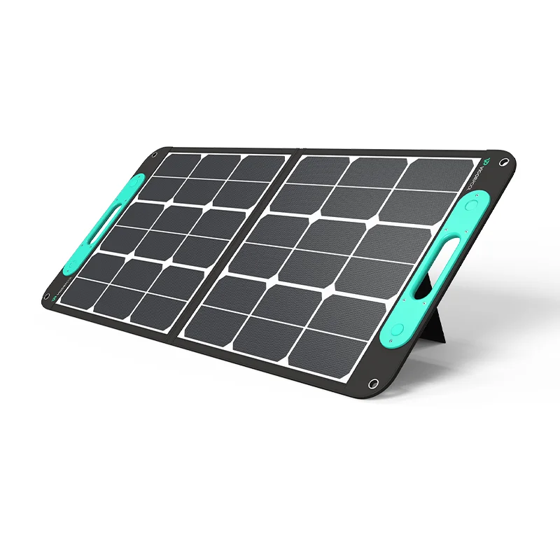 Vigorpool 100 Вт монокристаллическая интеллектуальная солнечная батарея, гибкая портативная складная система солнечных панелей