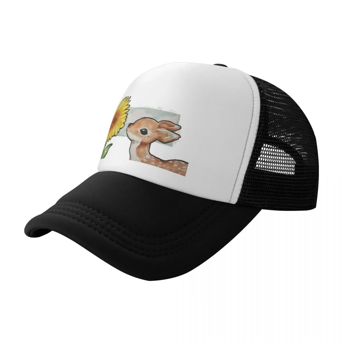 Бейсболка с рисунком оленя и подсолнуха, рыболовная шляпа, военно-тактическая кепка, одежда для гольфа, шляпа для девочек, мужская