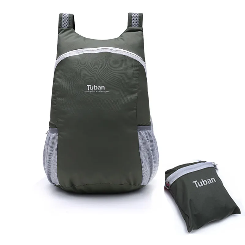 Водонепроницаемый нейлоновый складной рюкзак для путешествий, альпинизма, пешего туризма, кемпинга, спортивной школьной сумки, мужской и женской треккинговой сумки