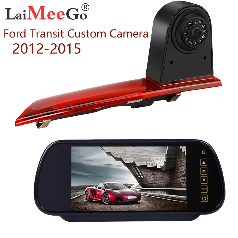 Для Ford Transit Пользовательская камера Brakelight 2012-2015 Камера заднего вида стоп-сигнала автомобиля Водонепроницаемая камера ночного видения заднего вида