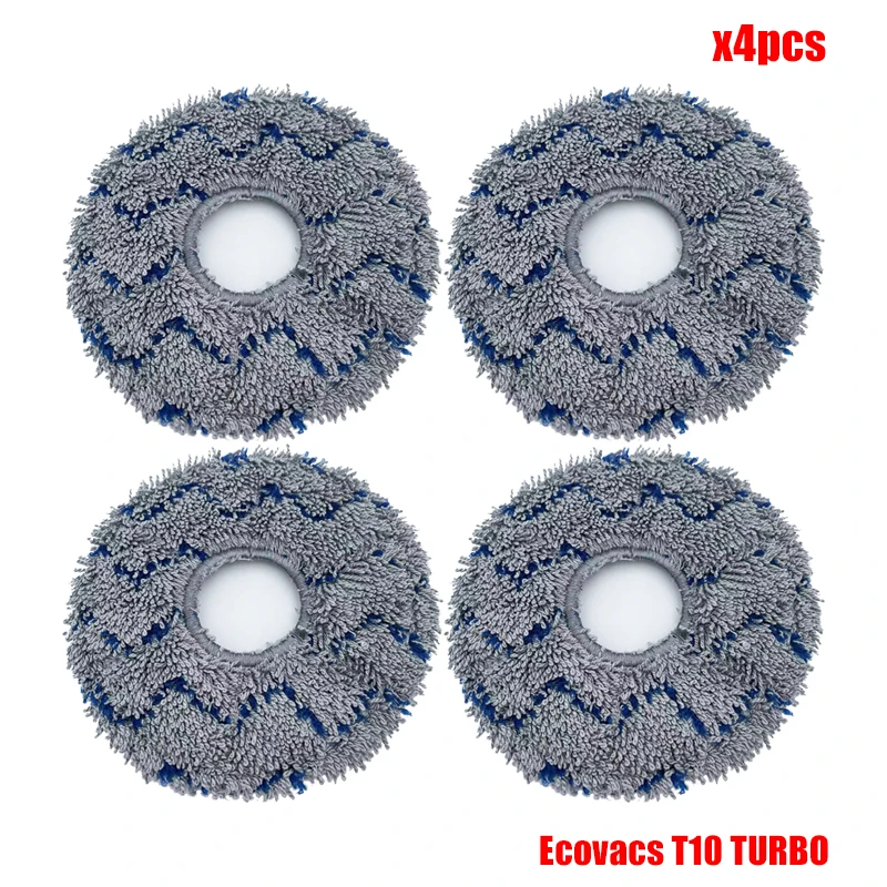 Замена Для Ecovacs T10 TURBO/Deebot X1/OMNI/X1 ТУРБО Пылесос Ткань Для Швабры Моющиеся Прокладки Для Швабры Запчасти Аксессуары