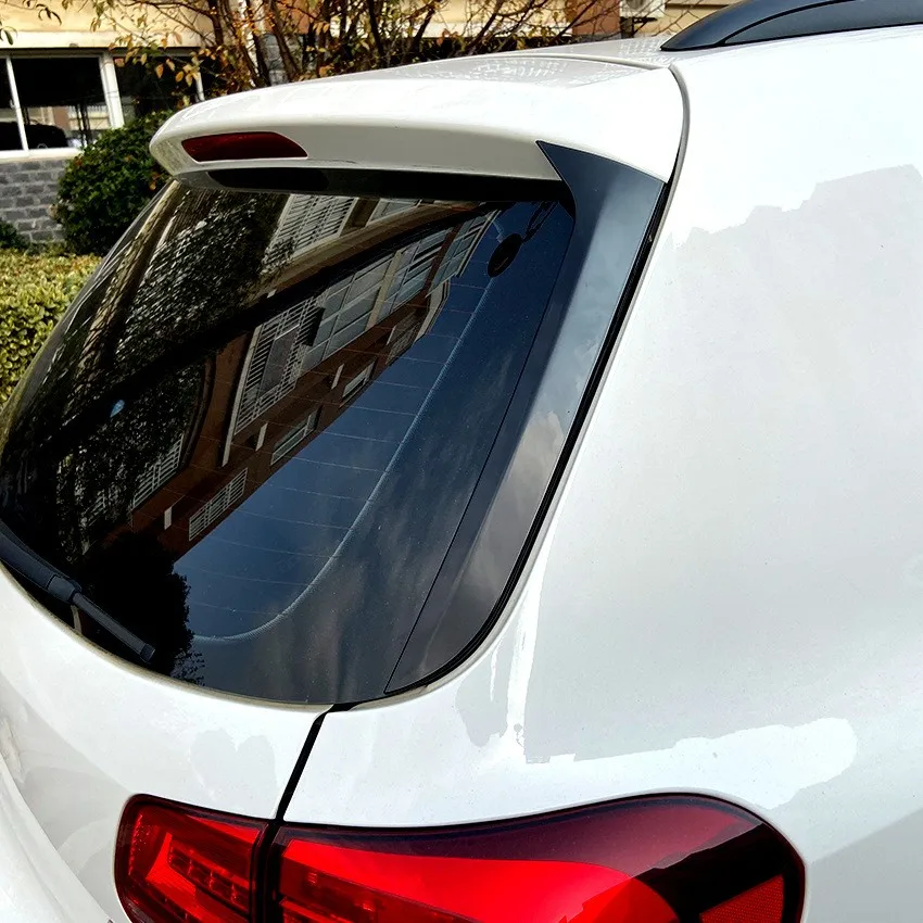 Замена отделки бокового спойлера заднего стекла Canard Splitter для VW Tiguan MK1 2007-2016 Автомобильные аксессуары tu1