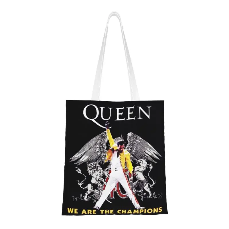 Изготовленные на заказ сумки для покупок британской певицы Фредди Меркьюри Queen, сумки для покупок, сумки для покупок