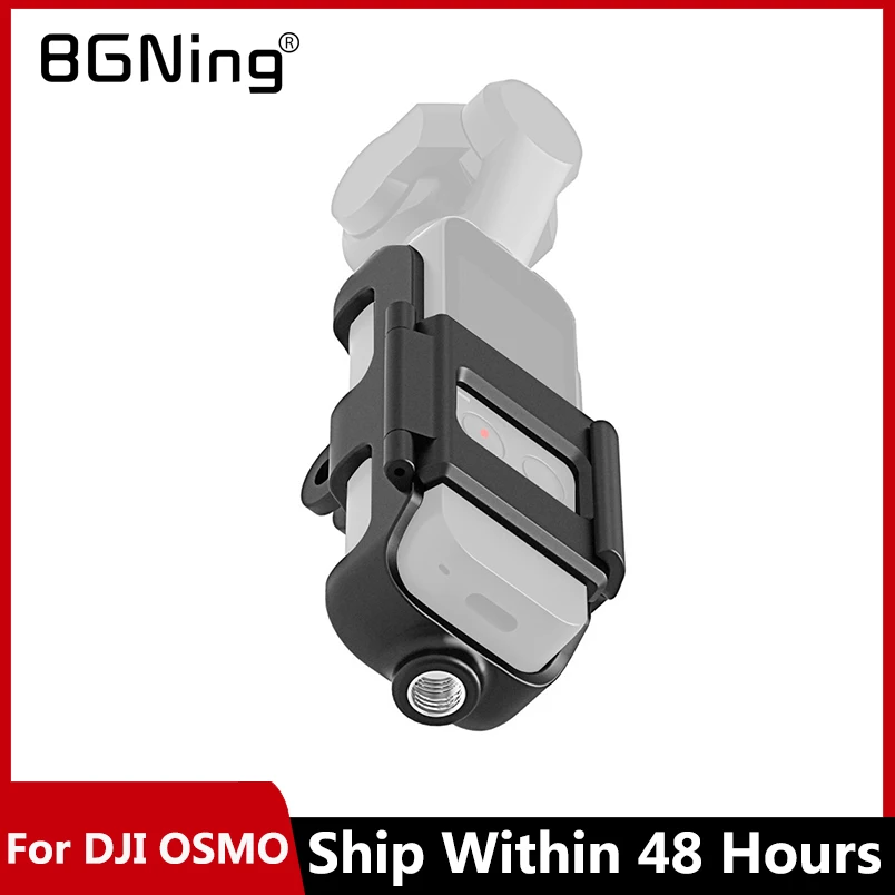 Корпус стабилизатора камеры Pocket2, защитная крышка, кронштейн, рамка, комплект 1/4 отверстия для винта для ручного карданного подвеса DJI OSMO Pocket 2