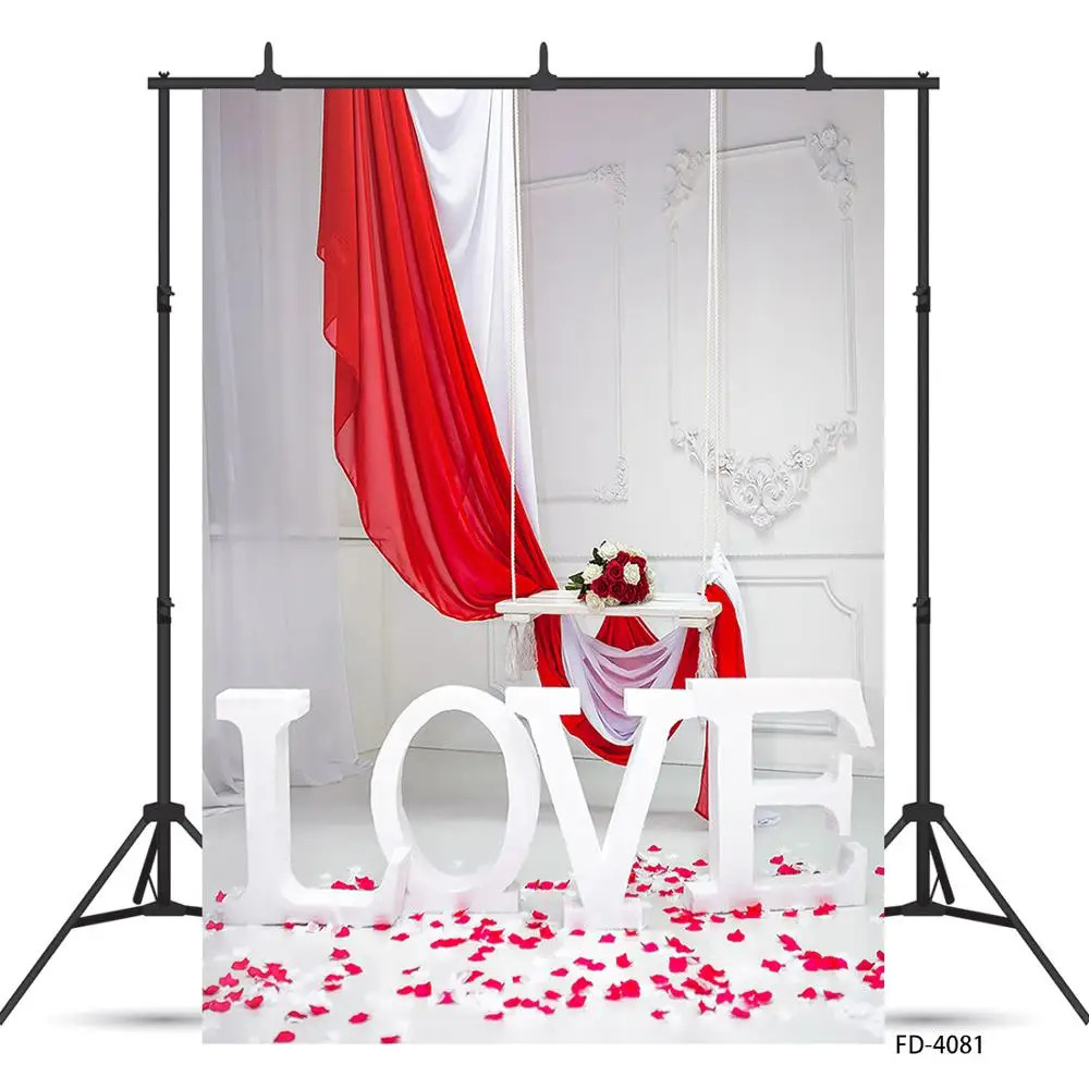 Любовь Цветок розы Съемка на фотофон в спальне Фоны для фотосъемки Свадьба Свадебный портрет Реквизит для фотостудии Фоны