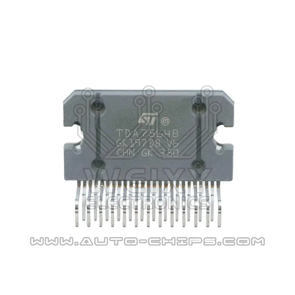 Микросхема TDA7564B, используемая в автомобильных радиоприемниках