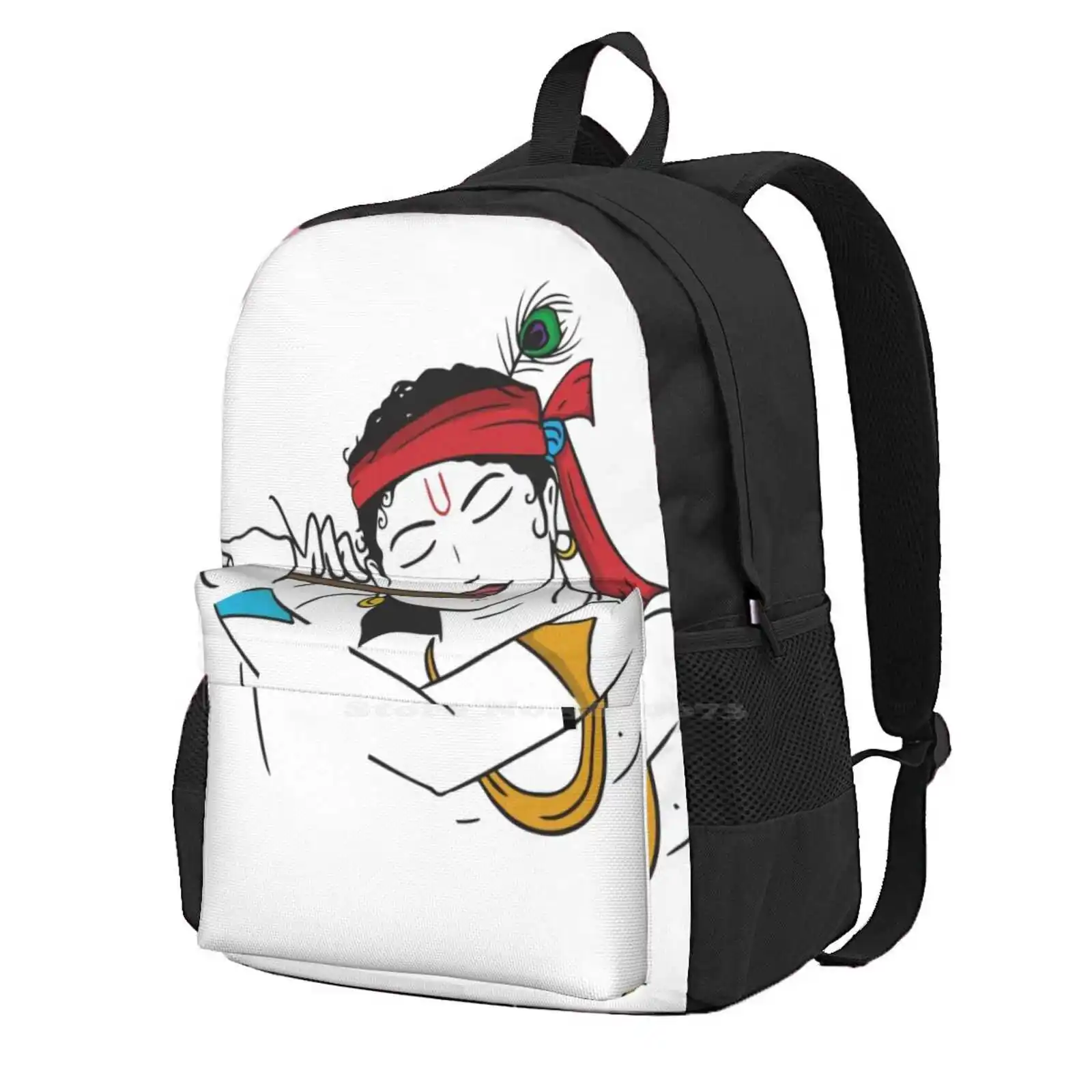 Модные сумки-рюкзаки Lord Krishna Love, горячая распродажа, Love Krishna, Lord Krishna Book, Lord Krishna Dairy
