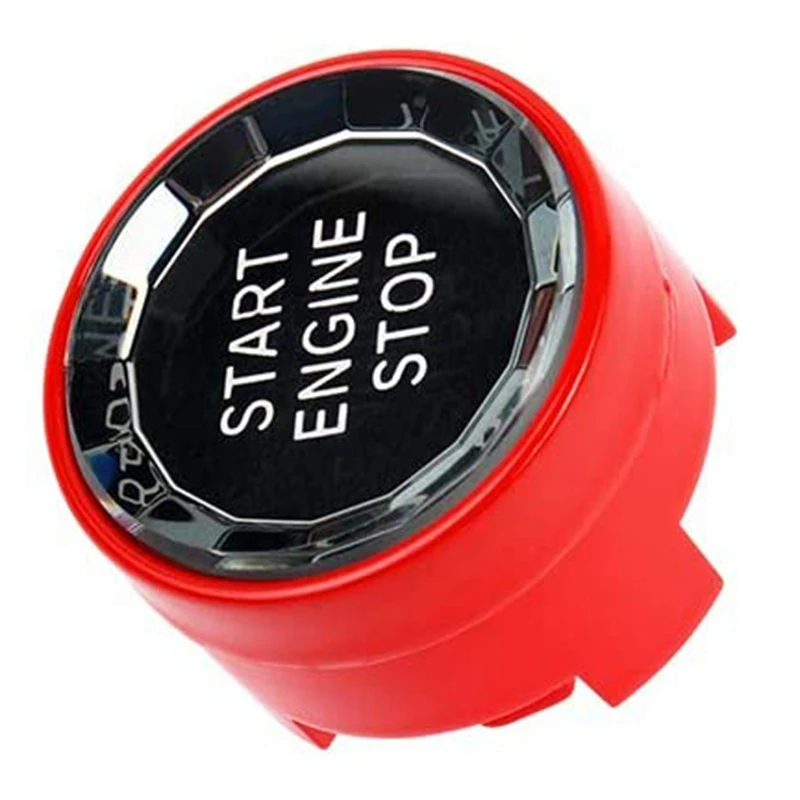 Наклейка на Кнопку Остановки ДВИГАТЕЛЯ для 1 2 3 4 5 6 7 Серий F20 F22 F23 F30 F34 F10 F18 F12 F07 F01 Красного цвета