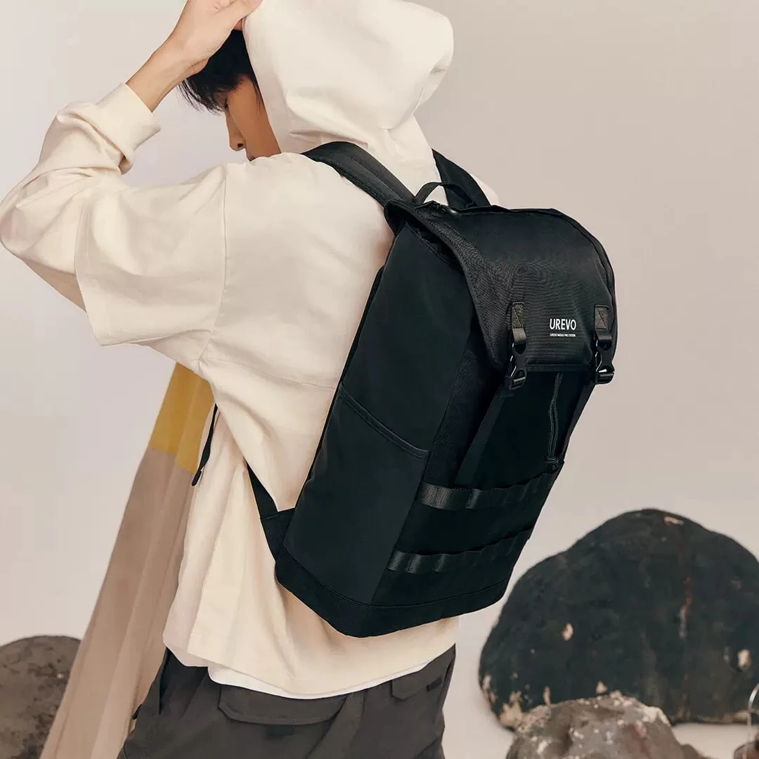 Новый универсальный рюкзак UREVO, женский рюкзак для путешествий, мужской тренд ins, деловая сумка для компьютера