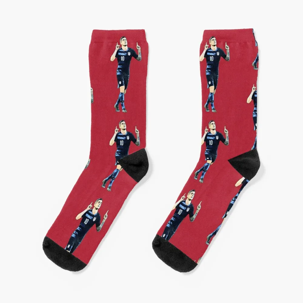 Носки Christian Pulisic, подарок для мужчин, баскетбольные зимние носки