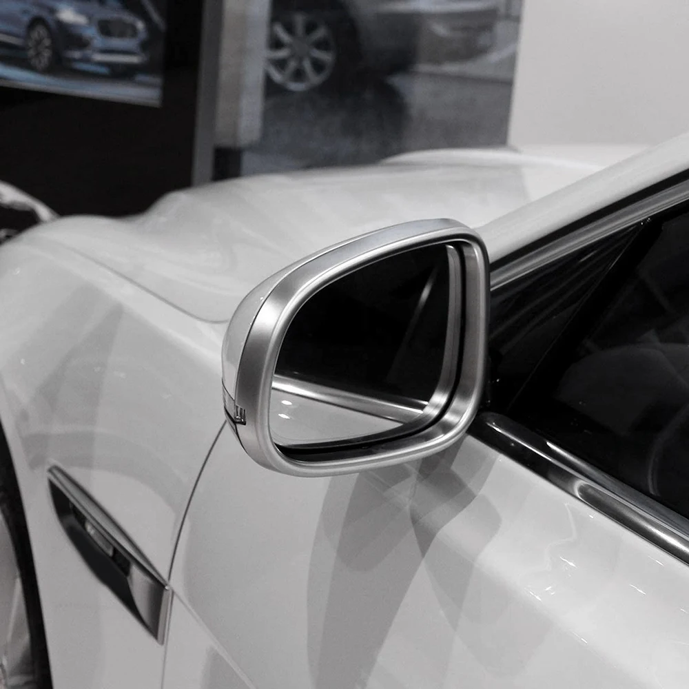 Отделка рамы наружного бокового зеркала заднего вида для автомобильных аксессуаров Jaguar XE 15-16/ XF 11-16 и XJ/XJL 2010-2016 гг.
