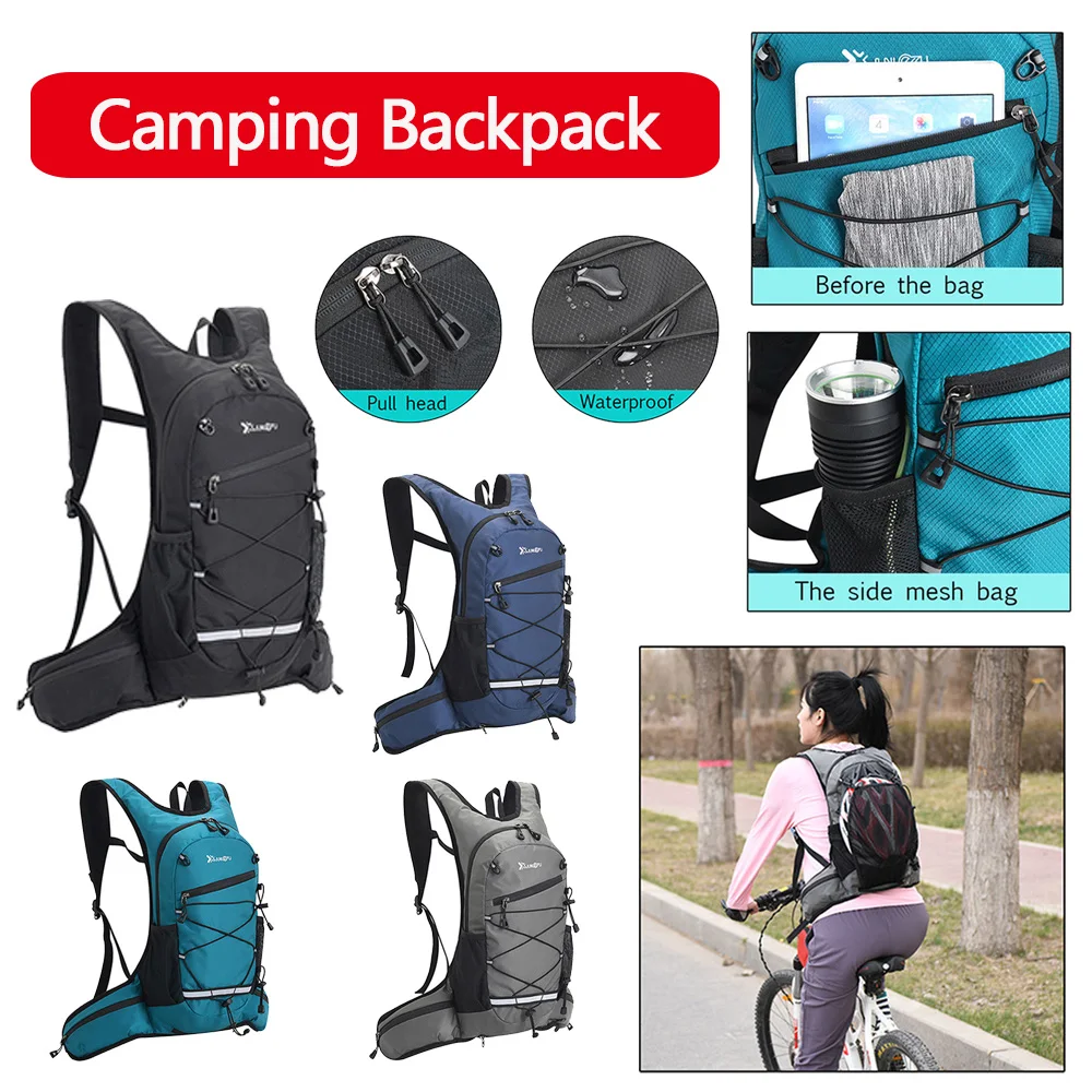 Походный рюкзак большой емкости, спортивная сумка с несколькими карманами, водонепроницаемый альпинистский рюкзак для охоты, треккинга, мужские рюкзаки
