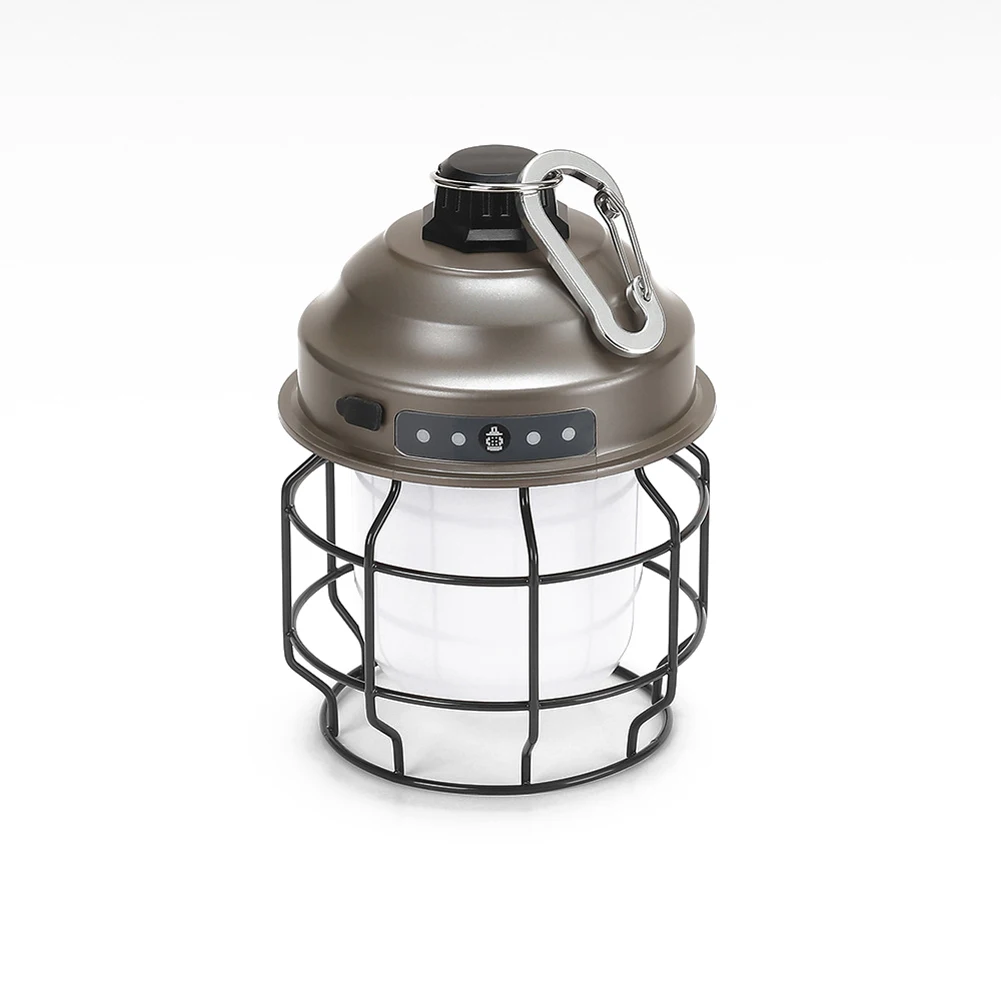 Ретро-фонарь, портативная походная лампа, светильник для палатки, уличный фонарь для кемпинга IPX4, водонепроницаемый для путешествий на открытом воздухе, барбекю для кемпинга с крючком