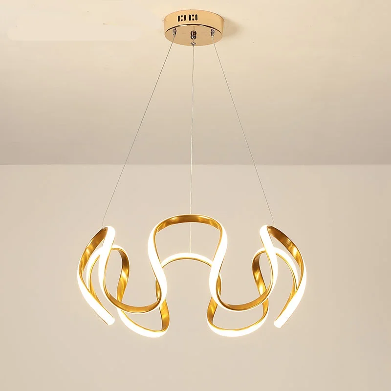 Современная люстра для столовой Спальни гостиной кабинета Подвесной светильник в рамке Домашние светодиодные потолочные люстры Светильники