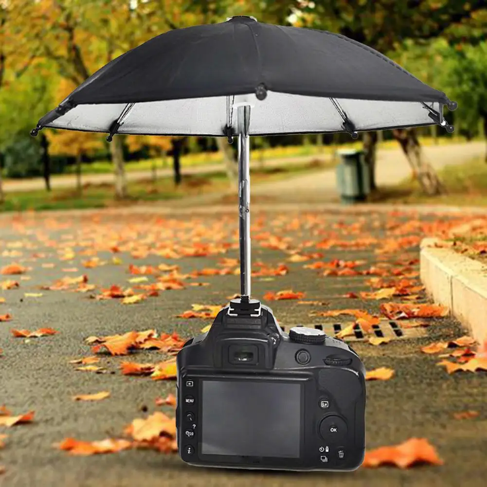 Солнцезащитный козырек для камеры премиум-класса, Чехол для компактной камеры, Регулируемый зонт для зеркальной камеры, Солнцезащитный козырек