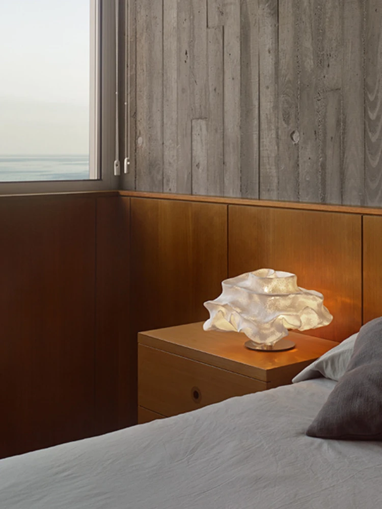 Торшер для гостиной, Дизайнерская прикроватная тумбочка для спальни, настольная лампа Cloud Starry