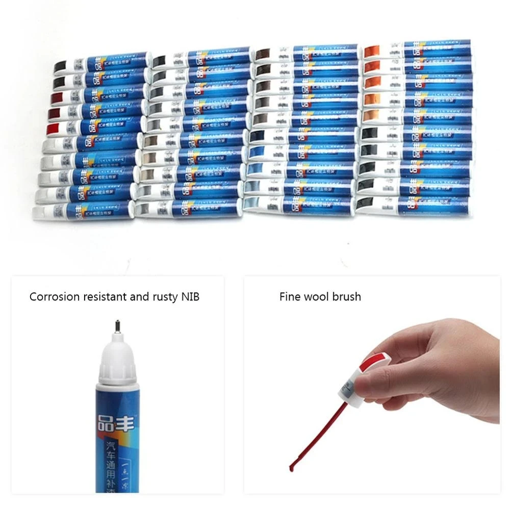 Универсальная ручка для рисования 16 цветов, для ремонта автомобильных царапин, авторучки для подкраски, для обслуживания и ремонта автомобилей, ручки для удаления автомобильных царапин, сделанные своими руками