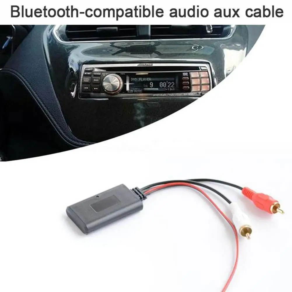 Универсальный автомобильный адаптер RCA USB, беспроводной приемник Bluetooth, домашнее мультимедийное аудиоустройство AUX Bluetooth для BMW Pioneer
