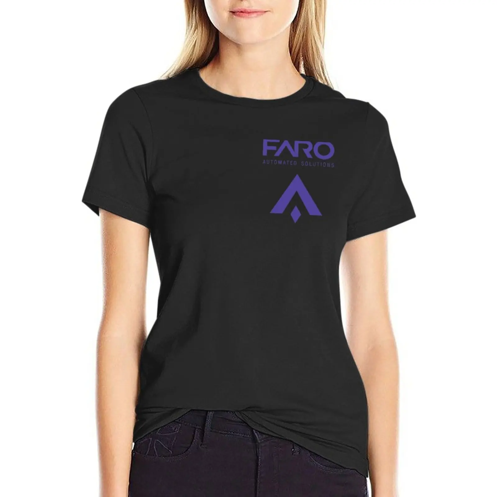 Футболка FARO Automated Solutions, короткая футболка, женская футболка