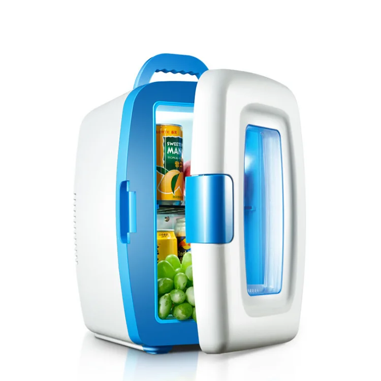 Холодильник с морозильной камерой 10Л 12V, охладитель и грелка, компрессор, Мини портативный холодильник, автомобильный холодильник-рефрижератор