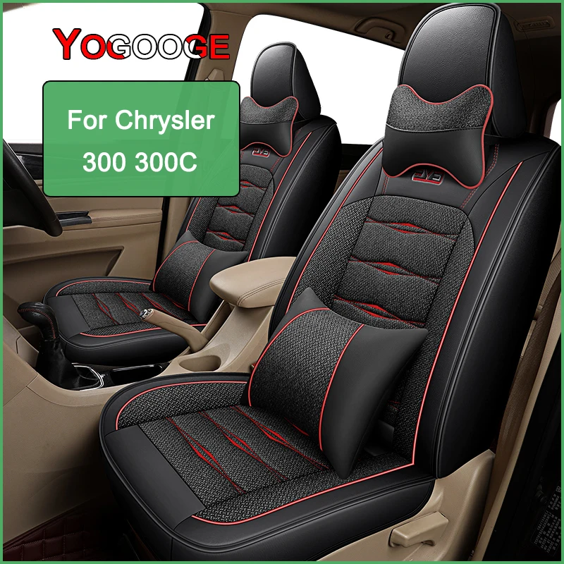 Чехол для автокресла YOGOOGE для Chrysler 300 300C, автоаксессуары для интерьера (1 сиденье)