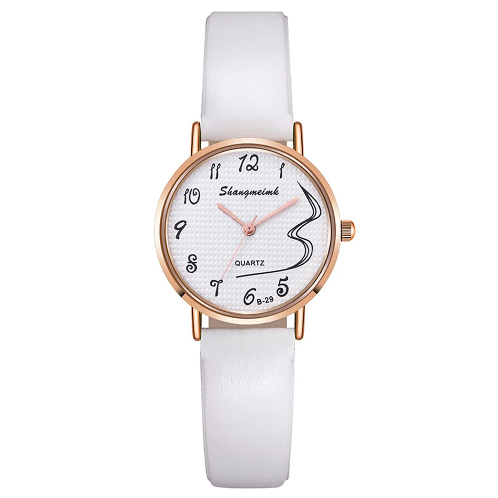 Элегантные Женские часы Люксового бренда С кожаным ремешком, Кварцевые Наручные часы Montre Femme, Высококачественные Цифровые Часы Montres Femmes