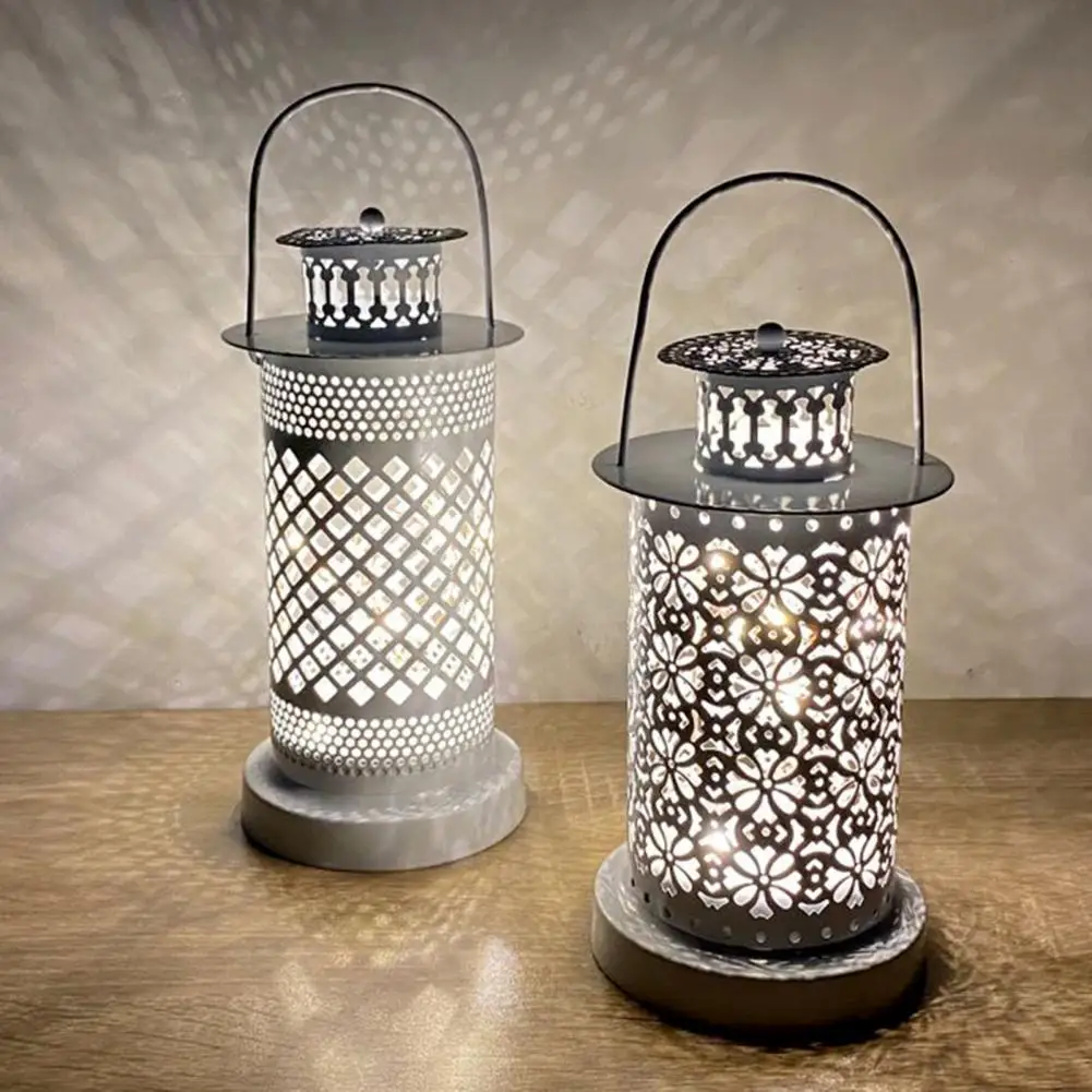 1 Комплект Ретро-фонаря, декоративный выдолбленный ночник, Скандинавский декоративный ветряной светильник, украшения для рабочего стола, сада