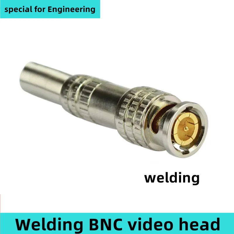 10шт сварочное соединение BNC с медным сердечником BNC/Q9 специальное соединение видеокабеля для мониторинга инженерных систем 75-3-4-5 соединение видеокабеля
