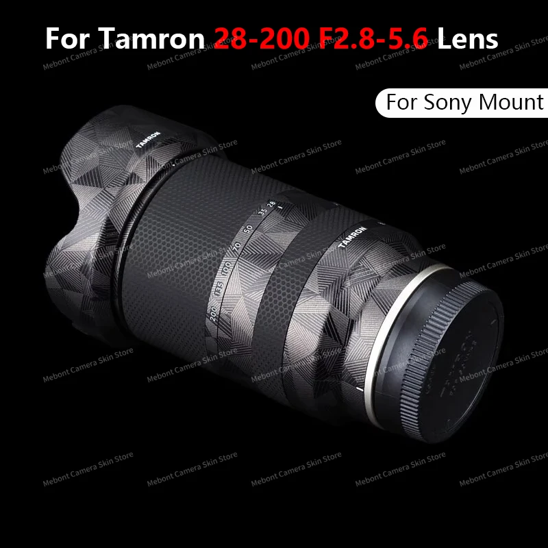 Mebont Для Объектива Tamron 28-200 F2.8-5.6 Защитная Наклейка Против Царапин Пленка Для корпуса 28200 Skin Для Sony Mount
