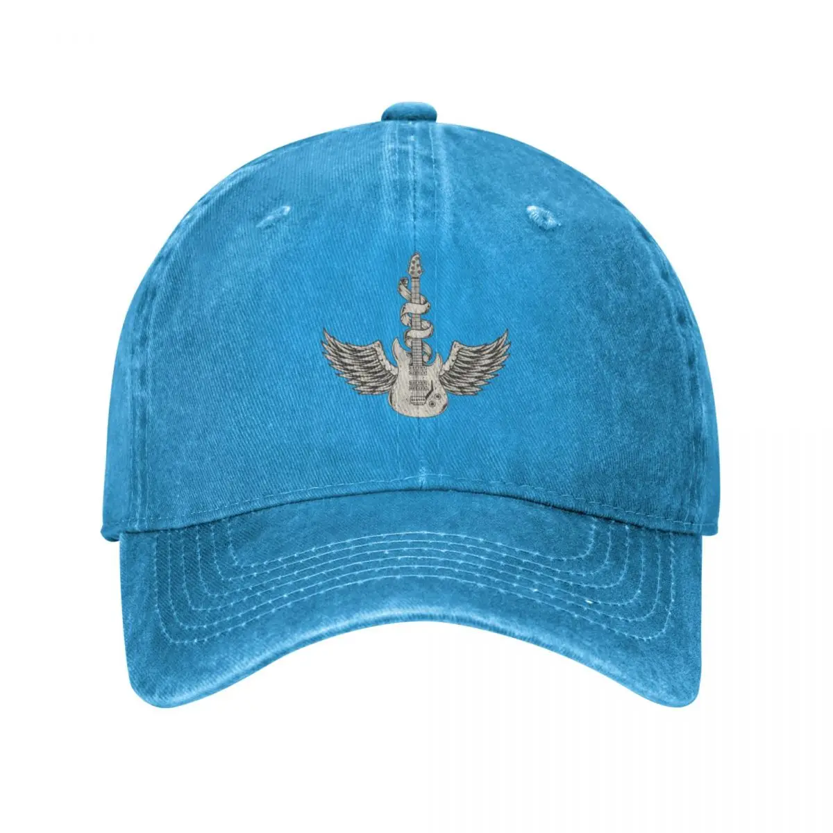 Гитара Les Paul Gibson, винтажная бейсболка с логотипом в стиле ретро, военно-тактические кепки, Дизайнерская шляпа, мужские шляпы, женские