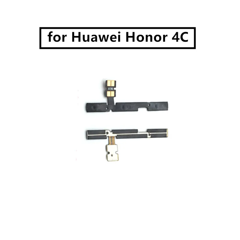 для huawei honor 4C Боковая клавиша регулировки громкости питания Кнопка включения выключения гибкого кабеля Запасные части для гибкого кабеля