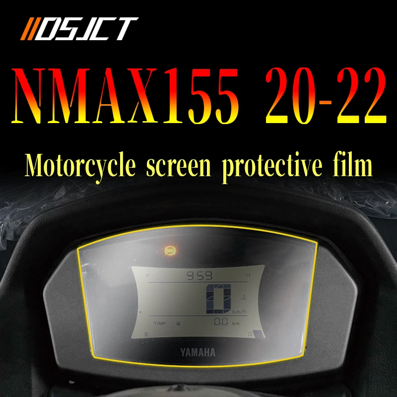 Для Yamaha NMAX 155, NMAX155 2020 2021 2022, Приборная панель мотоцикла, защитная пленка от царапин, защитная пленка для экрана