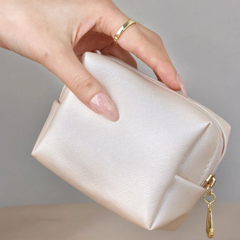 Женская портативная косметичка, мини-красивая сумка для украшений, сумка для губной помады, модная сумка для хранения аксессуаров для путешествий на открытом воздухе