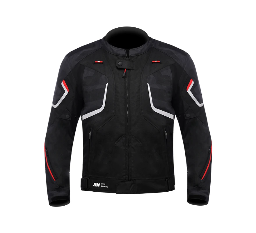Новая мотоциклетная куртка Для мужчин, защитное снаряжение для мотокросса, Эндуро, Светоотражающая Оксфордская куртка CE2, мотоциклетная одежда