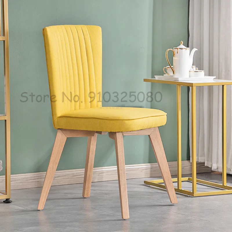 Обеденный стул Nordic Furniture, креативная дизайнерская спинка, минималистичный стол из массива дерева, обеденные стулья, стул для отдыха в спальне