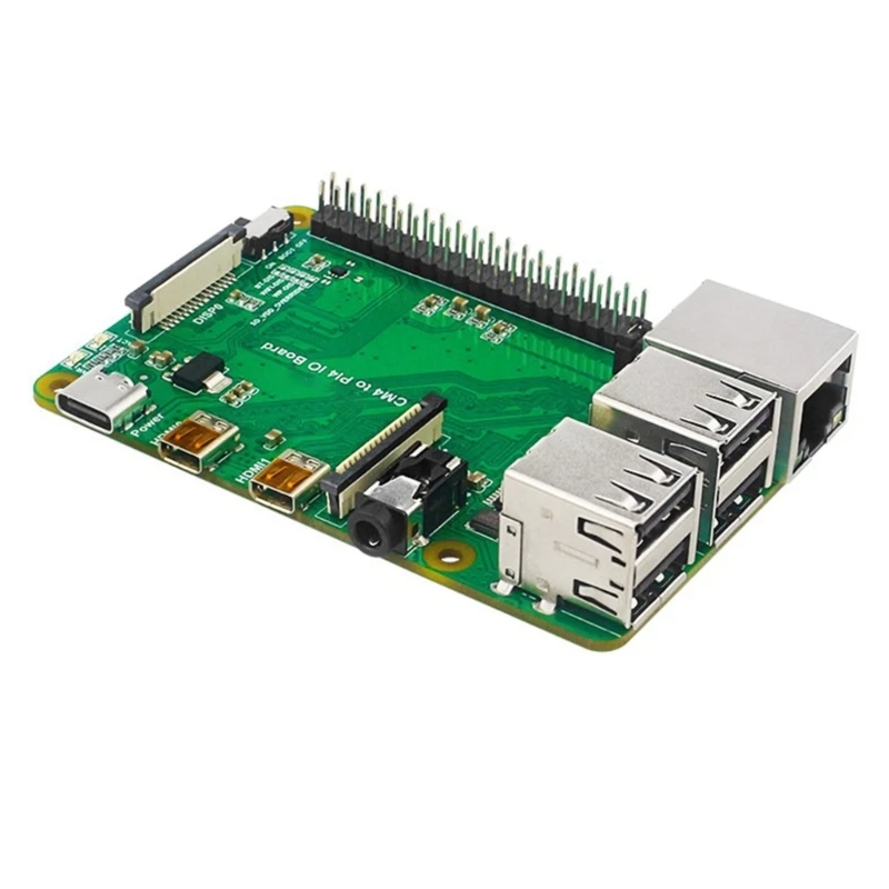 Плата адаптера CM4-4B для Raspberry Pi с портом Gigabit-ethernet 40PIN GPIO DSI1 N84A