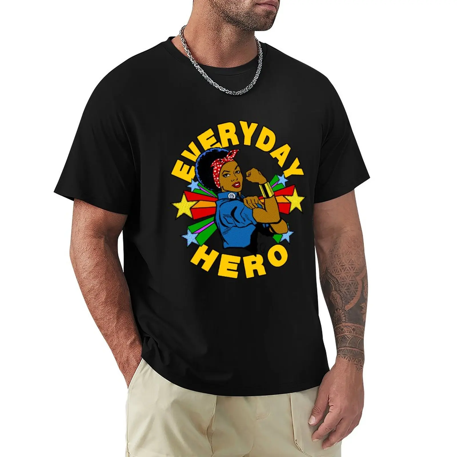 Повседневная футболка Hero - River, футболка с коротким рукавом, футболка нового выпуска, милая одежда, мужские футболки, забавные