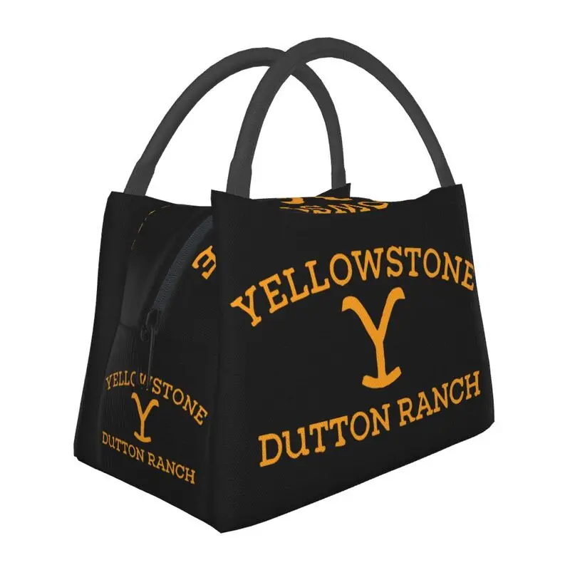 Портативный ланч-бокс Yellowstone Dutton Ranch, Водонепроницаемый охладитель, сумка для ланча с тепловой изоляцией, Больничный Офисный контейнер Pinic