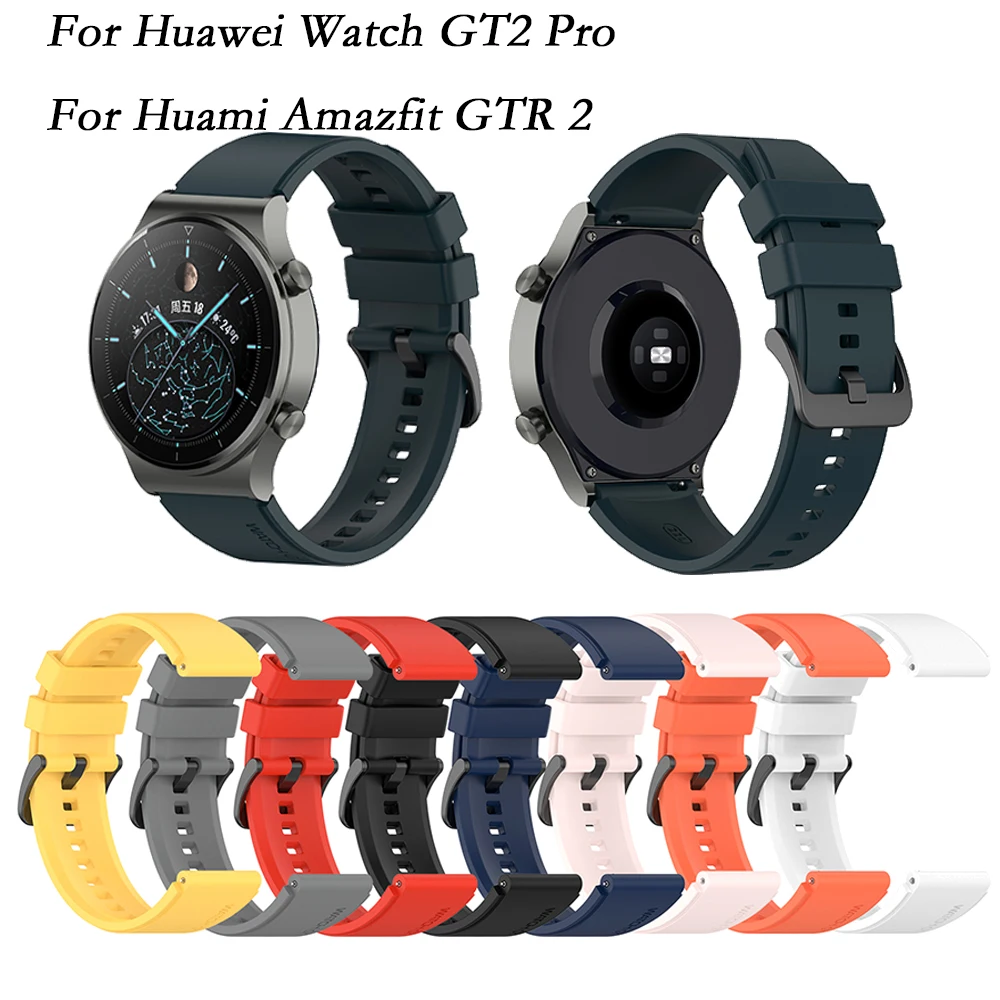 Ремешок для часов Huawei Watch GT 2 Pro Sport Smart, сменный браслет для Huami Amazfit GTR 47 мм GT3 Pro 46 мм